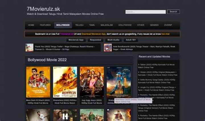 7Movierulz 2025 &ndash; Your Ultimate Guide to Movie Downloads