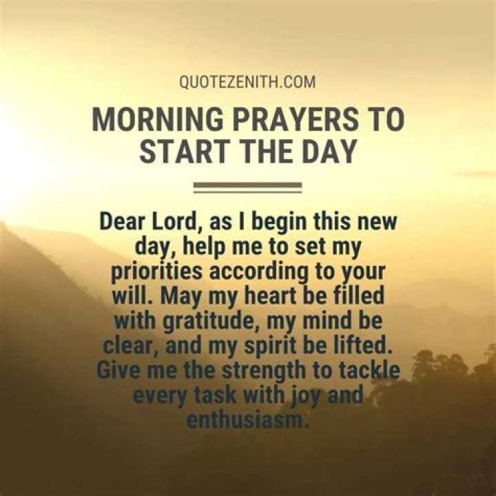 Good Morning with Prayer Quotes: Start Your Day with Inspiration and Faith