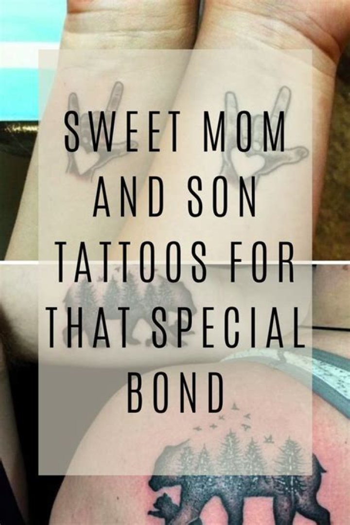 Mom Son Tattoo: Strengthening Bonds Through Ink