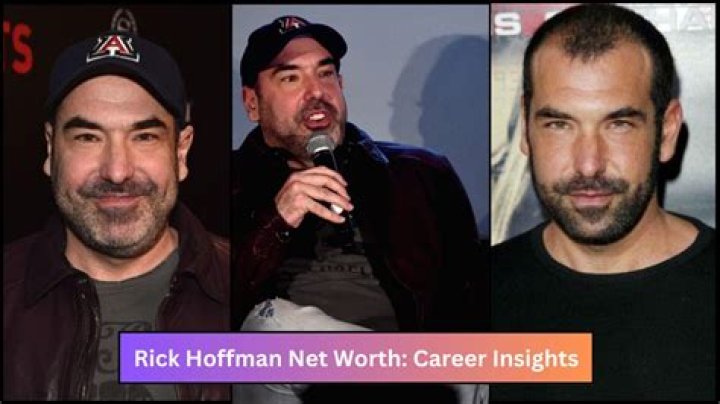 Rick Hoffman Net Worth: A Comprehensive Look at the Actor's Financial Journey