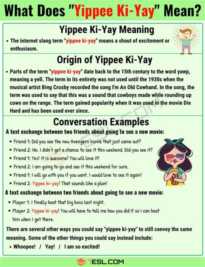 Yippee Ki Yay Full Phrase: The Ultimate Guide to Its Origins, Popularity, and Cultural Impact